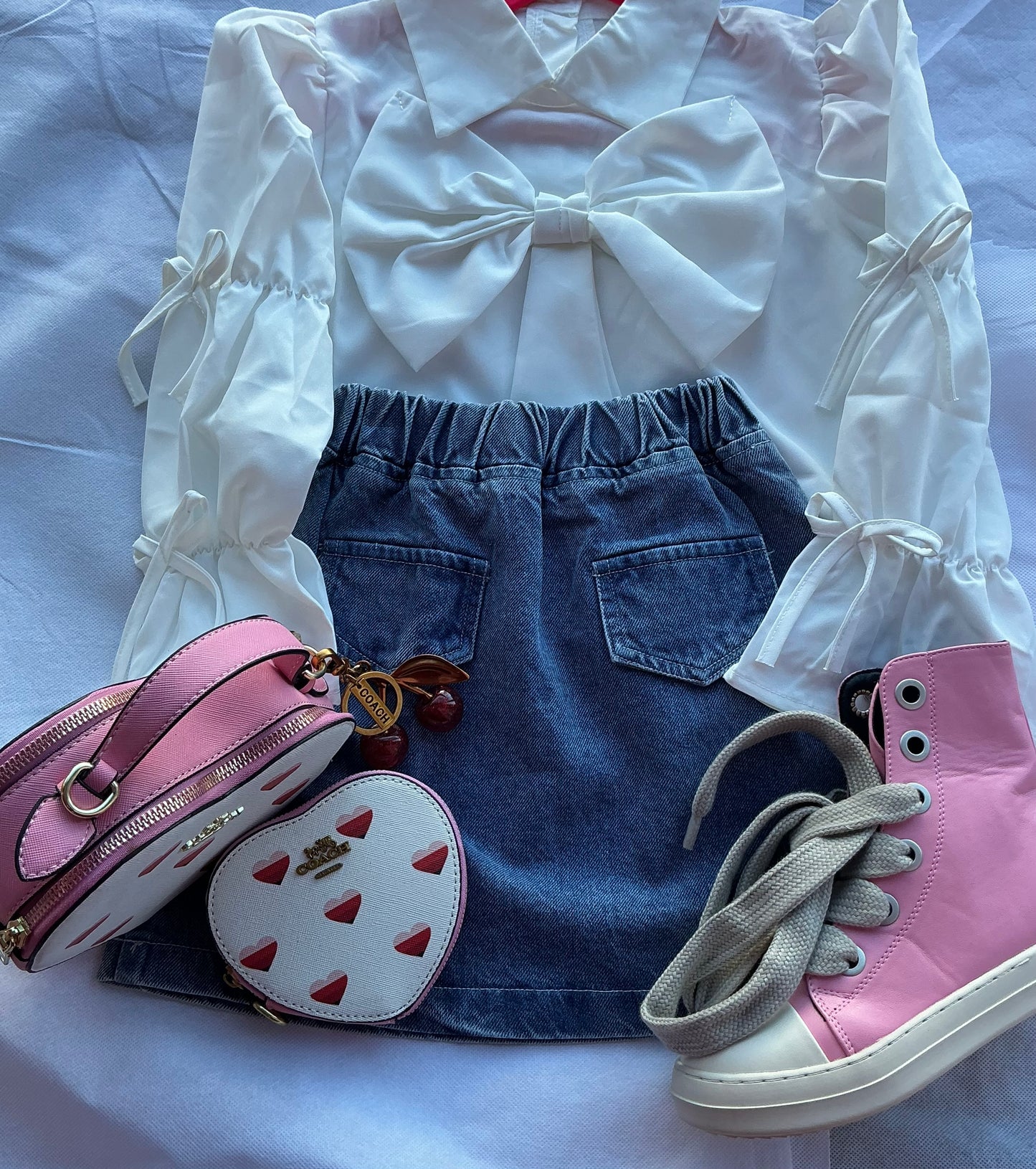 Denim & Bow